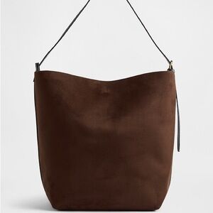 GAP Brown Shoulder Bucket Bag